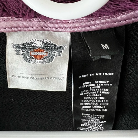 Gently used Authentic Harley Davidson Leather Jacket - Picture 3 of 16